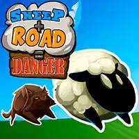 sheep_road_danger Խաղեր
