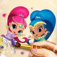 shimmer_and_shine_coloring_book ゲーム