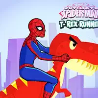 spiderman_t-rex_runner ເກມ