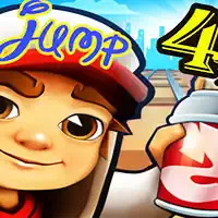 لعبة Stack Subway Surfers Jump 4 لقطة شاشة اللعبة