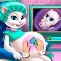 talking_angela_pregnant_check-up гульні