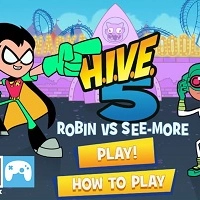 Teen Titans Go! Permainan: Robin Vs See-more