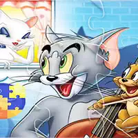 Jogo De Quebra-Cabeça De Tom E Jerry