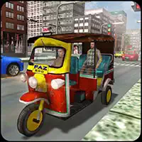 Tuk Tuk Auto Rickshaw Shofer: Tuk Tuk Taxi Driving