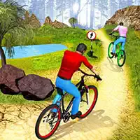 Cycliste Tout-Terrain Uphill