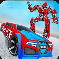 us_police_car_real_robot_transform بازی ها