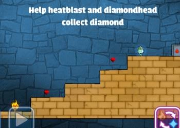 Aventuras De Diamante Y El Bombero captura de pantalla del juego