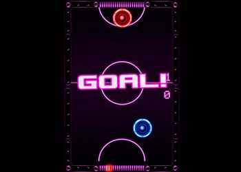 Luchthockeyspel schermafbeelding van het spel