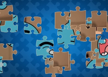 Incredibile Mondo Di Gumball Puzzle screenshot del gioco