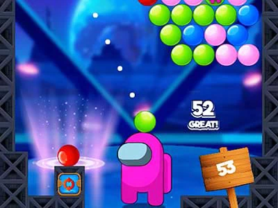 Trong Số Chúng Ta Bubble Shooter ảnh chụp màn hình trò chơi