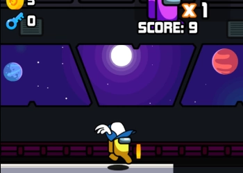 Entre Nós: Spacerush captura de tela do jogo