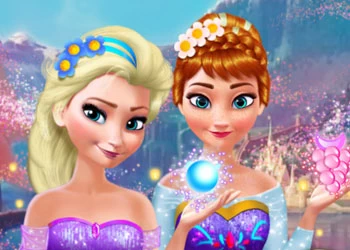 Anna ແລະ Elsa Makeover ພາບຫນ້າຈໍເກມ