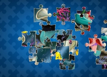 Ariel The Little Mermaid Match 3 Puzzle game screenshot