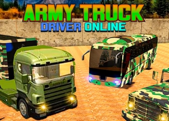 Autista Di Camion Dell'esercito Online screenshot del gioco