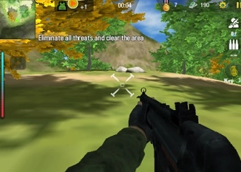 Überfall-Schießerei Spiel-Screenshot