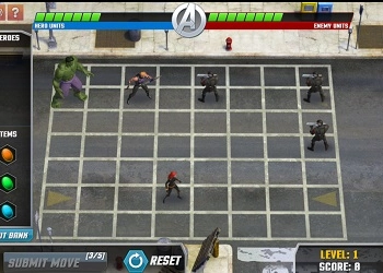 Avengers-Spiele: Taktik Spiel-Screenshot