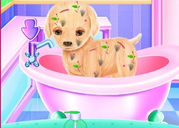 Cirugía De La Cachorrita Elsa captura de pantalla del juego