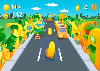 Banaan Rennen schermafbeelding van het spel