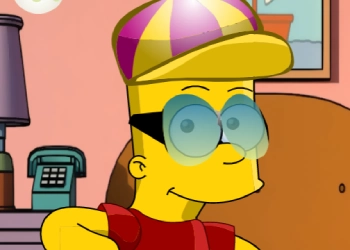 Oblačenje Barta Simpsona snimka zaslona igre