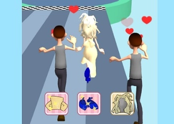 Schönheitslauf 3D Spiel-Screenshot