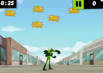 Juegos De Ben 10: Disparo De Wildvine captura de pantalla del juego