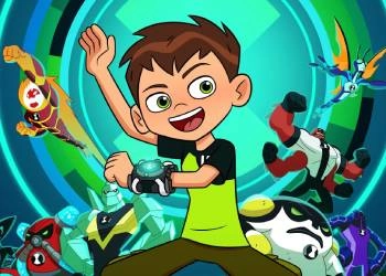 Ben 10: jooksja mees mängu ekraanipilt