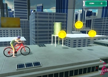 Acrobazie In Bicicletta 3D screenshot del gioco