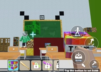 Block Craft 3D Schule Spiel-Screenshot