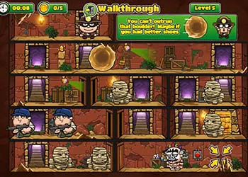 Bob The Robber 5: The Temple Adventure រូបថតអេក្រង់ហ្គេម