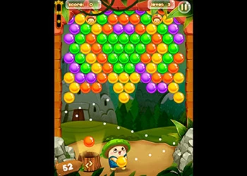 Aventuras De Bolhas captura de tela do jogo