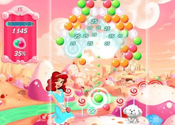 Snoep Bubbel schermafbeelding van het spel