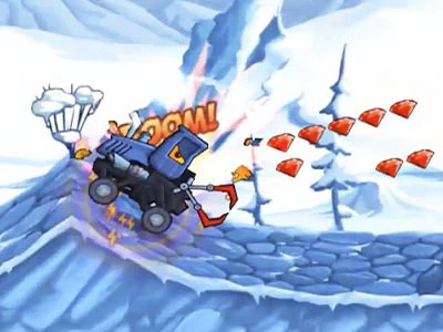 Coche Come Coche: Aventura De Invierno captura de pantalla del juego