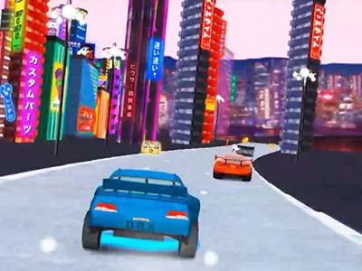 Biler Lightning League skærmbillede af spillet