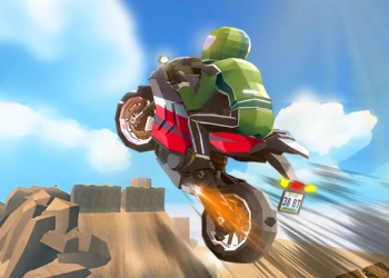 Cartoon-Motorrad-Stunt Spiel-Screenshot
