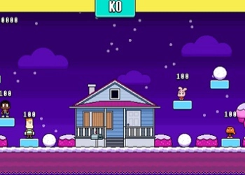 Cartoon Network: Sneeuwballengevecht schermafbeelding van het spel