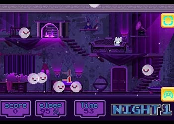 Chat Et Fantômes capture d'écran du jeu