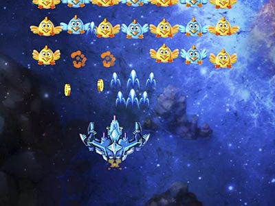 Chicken Invaders játék képernyőképe