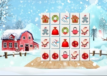 Mahjong Navideño captura de pantalla del juego