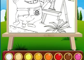 رنگ آمیزی در مینیون 2 اسکرین شات بازی