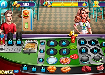 Yemek Pişirme Sahnesi oyun ekran görüntüsü