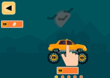 Crayz Monster Taxi Halloween στιγμιότυπο οθόνης παιχνιδιού