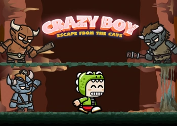 Crazy Boy Escape From The Cave խաղի սքրինշոթ