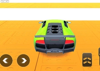 Verrückte Auto-Stunt-Abfahrt Gt Spiel-Screenshot