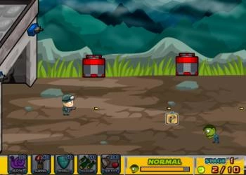 Védd Meg Bázisodat A Zombiktól játék képernyőképe