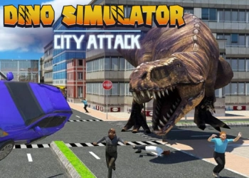 Dino Simulator City Attack pelin kuvakaappaus