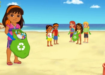 Dora I Przyjaciele Magiczny Skarb Syrenki zrzut ekranu gry