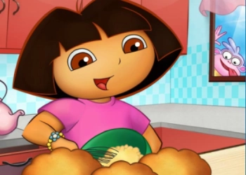 Dora Fincsi Cupcake játék képernyőképe
