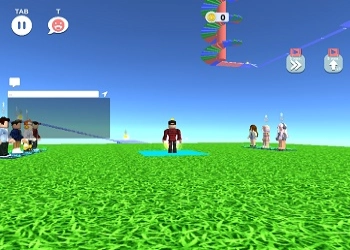 Einfache Obby Sprung- Und Laufherausforderung Online Spiel-Screenshot