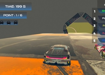 Elon Autos: Online Himmel-Stunt Spiel-Screenshot