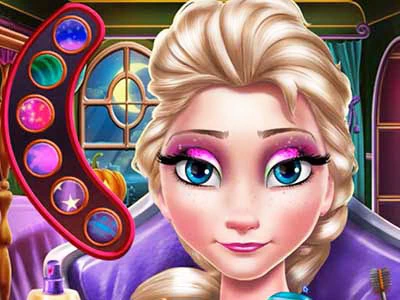 Trucco Spaventoso Per Halloween Di Elsa screenshot del gioco